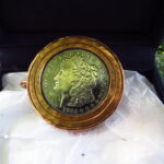 Custom Silver Dollar Buckle